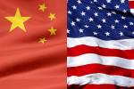 China and U.S. Flags