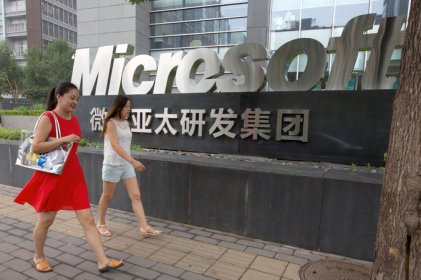 China and Microsoft (NYT 8.11.14)