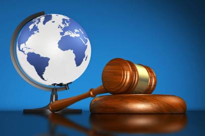 Law and World (Gavel)